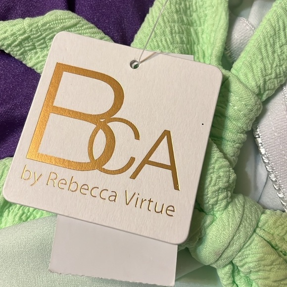 NWT Madilynn Texture - Women's One Piece Swimsuit with Scoop neckline - Picture 6 of 7